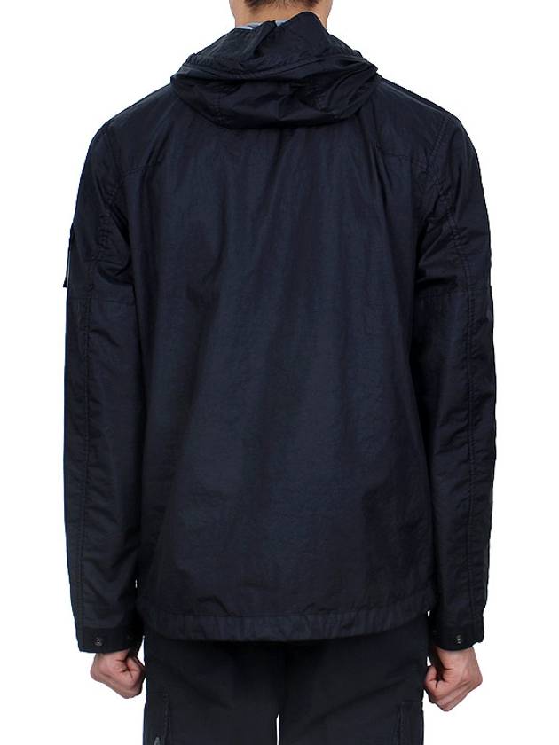 Membrana 3L TC Hooded Jacket Blue - STONE ISLAND - BALAAN 6