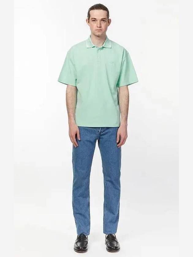 Fox Patch Relax PK Polo Mint - MAISON KITSUNE - BALAAN 3