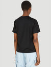 logo short sleeve t-shirt black - BURBERRY - BALAAN 5