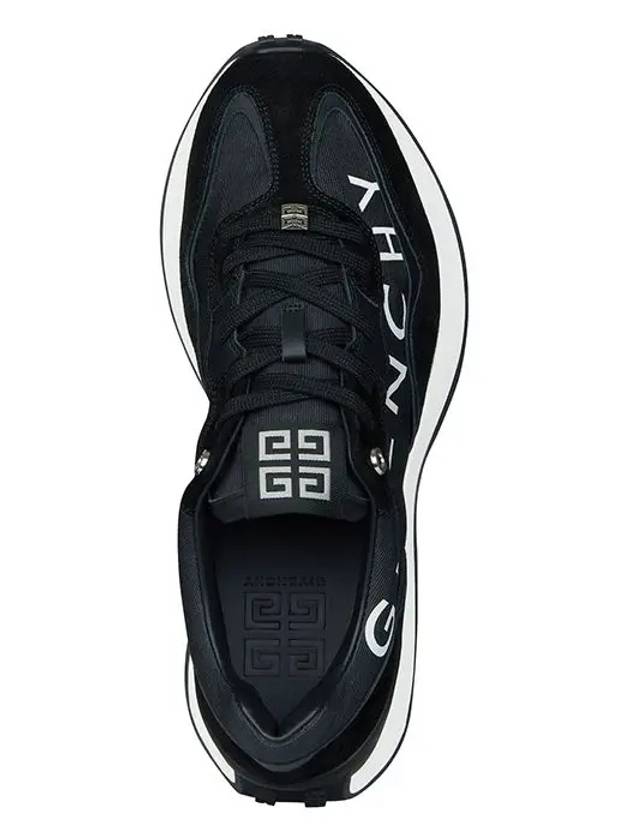 GIV Runner Low Top Sneakers Black - GIVENCHY - BALAAN 5