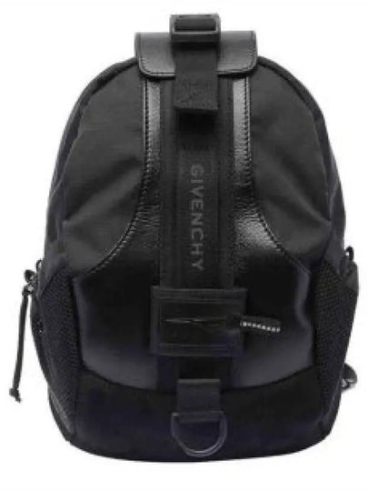 G-Trail Nylon Leather Sling Cross Bag Black - GIVENCHY - BALAAN 2