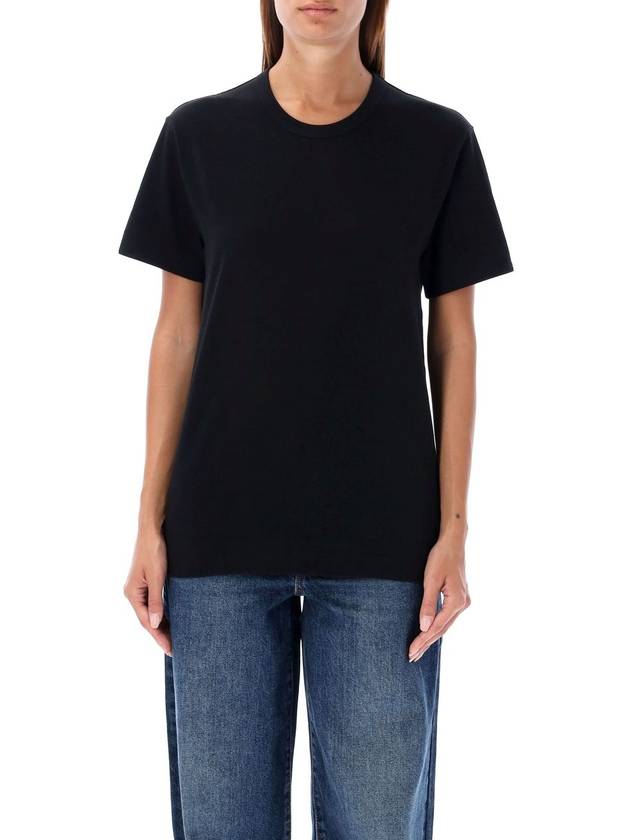 Heart patch short sleeve t shirt black - COMME DES GARCONS PLAY - BALAAN 2