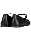 Nappa Leather Ballerinas Shoes Black - PRADA - BALAAN 6