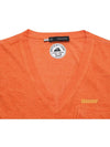 V-Neck Pocket Short Sleeve T-Shirt Orange - DSQUARED2 - BALAAN 6