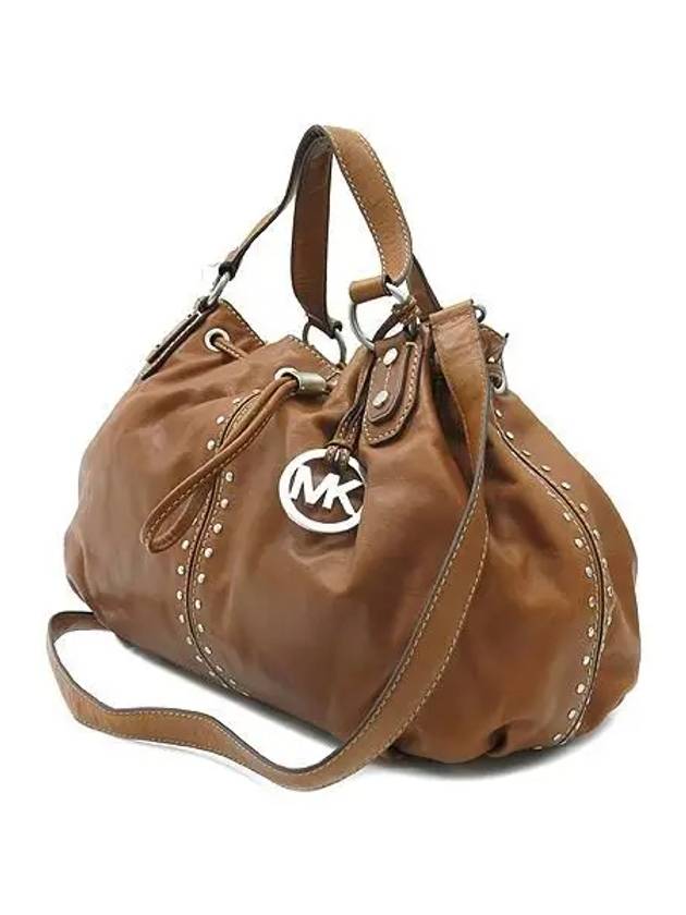 Brown ladder 2 WAY bag - MICHAEL KORS - BALAAN 3