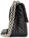 Olimpia Shoulder Bag Black - BOTTEGA VENETA - BALAAN 5