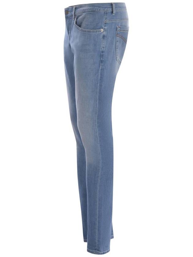 Denim Straight Pants UP232DS0145GU7 800 DENIM AZZURRO CHIARO - DONDUP - BALAAN 3