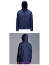 Crete Cretes Hooded Reversible Windbreaker Night Blue - MONCLER - BALAAN 5