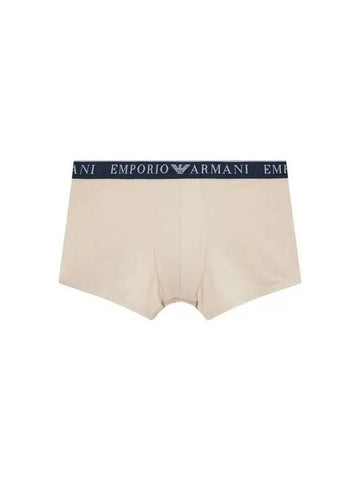 UNDERWEAR Men s Logo Banding Stretch Cotton Drawn Beige 271054 - EMPORIO ARMANI - BALAAN 1