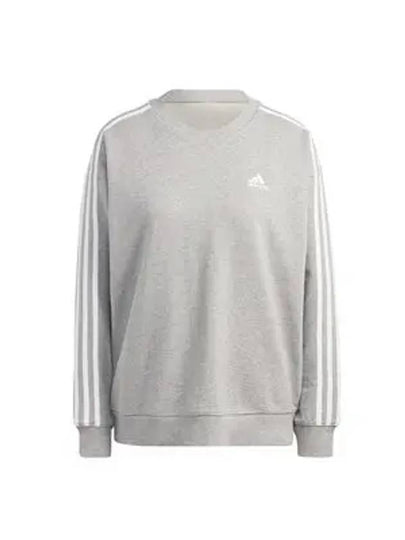 Essentials 3S Sweatshirt Grey - ADIDAS - BALAAN 2