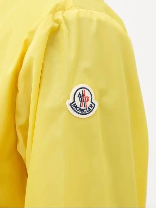 Cecile Logo Windbreaker Yellow - MONCLER - BALAAN 3