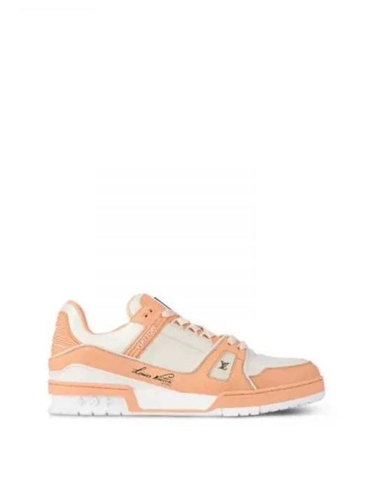 LV Trainer Sneakers Orange 1ACWAE - LOUIS VUITTON - BALAAN 1