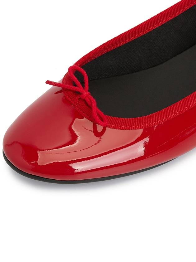 Cendrillon Sole Rubber Ballerina Red - REPETTO - BALAAN 8