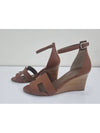 Legend Calfskin Wedge Heels Noir - HERMES - BALAAN 5