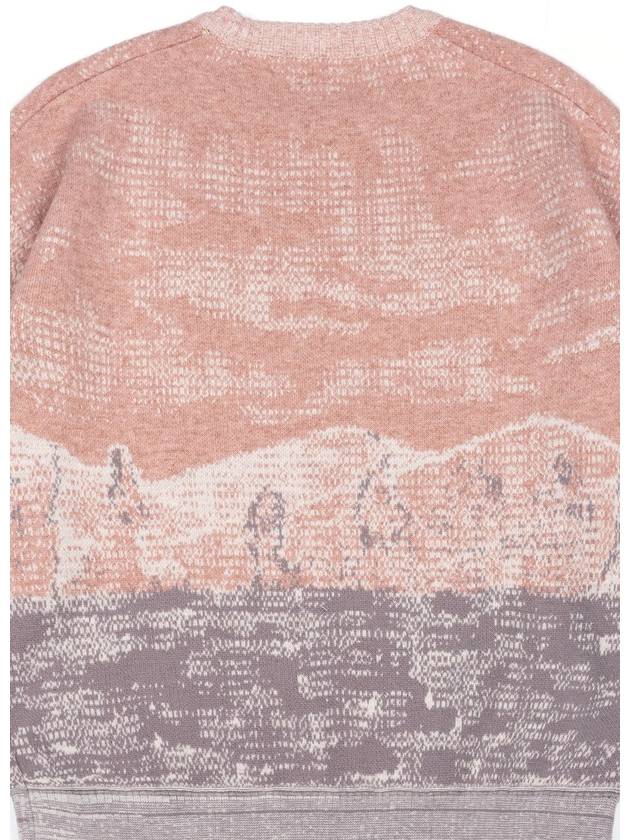 Night guide jacquard knit pink I5WN02PK - IOEDLE - BALAAN 6