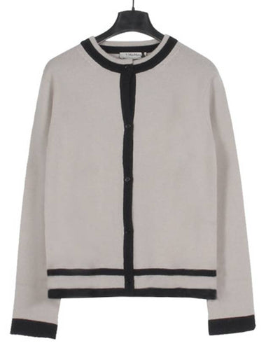 S ERE Wool Cardigan 013 ECRU MXC091 - MAX MARA - BALAAN 1