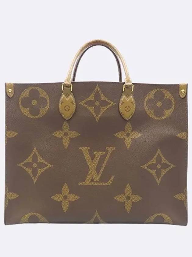 M44576 Monogram Giant Canvas On the Go GM Tote Bag and Shoulder - LOUIS VUITTON - BALAAN 2