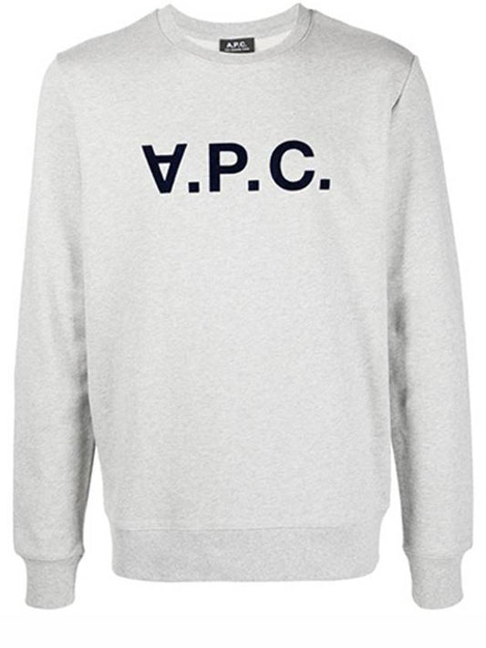 VPC Logo Crew Neck Sweatshirt Grey - A.P.C. - BALAAN 2