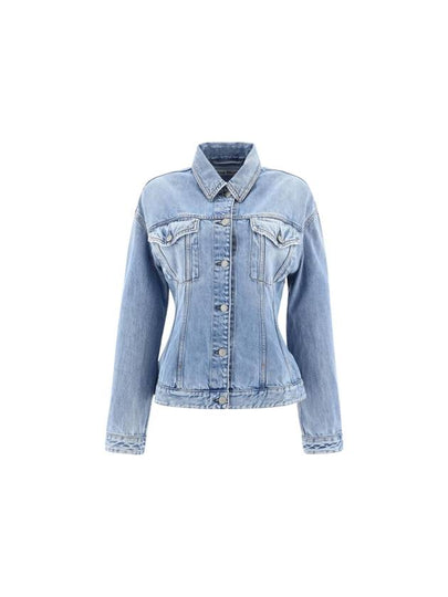 Regular Fit Denim Jacket Light Blue - ACNE STUDIOS - BALAAN 2