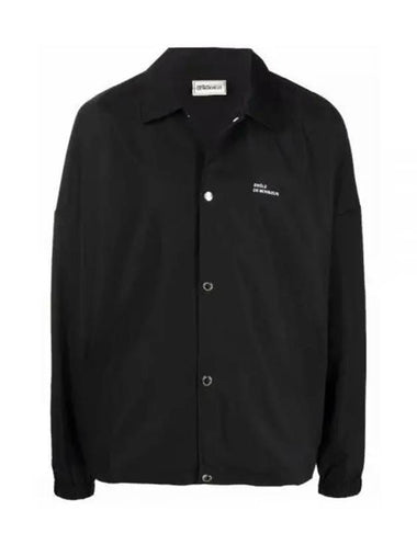 Drol de Monsieur slogan print jacket black PERMJT008 - DROLE DE MONSIEUR - BALAAN 1