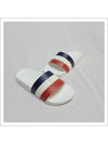 Striped Slippers White - MONCLER - BALAAN 8