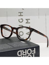 Glasses frame CL50032I 052 horn rim square leopard skin - CELINE - BALAAN 2