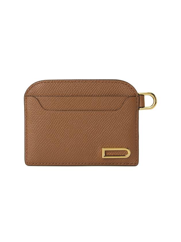 Vagabond Alpina Calf Leather Card Wallet Tan - DELVAUX - BALAAN 2