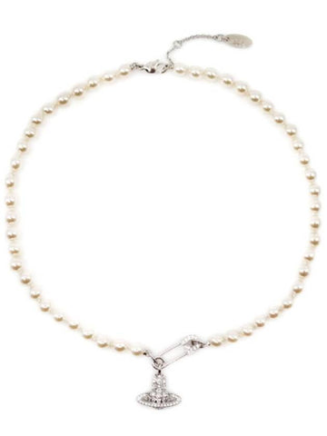 Lucless Pearl Necklace63010072 02P147IM - VIVIENNE WESTWOOD - BALAAN 1