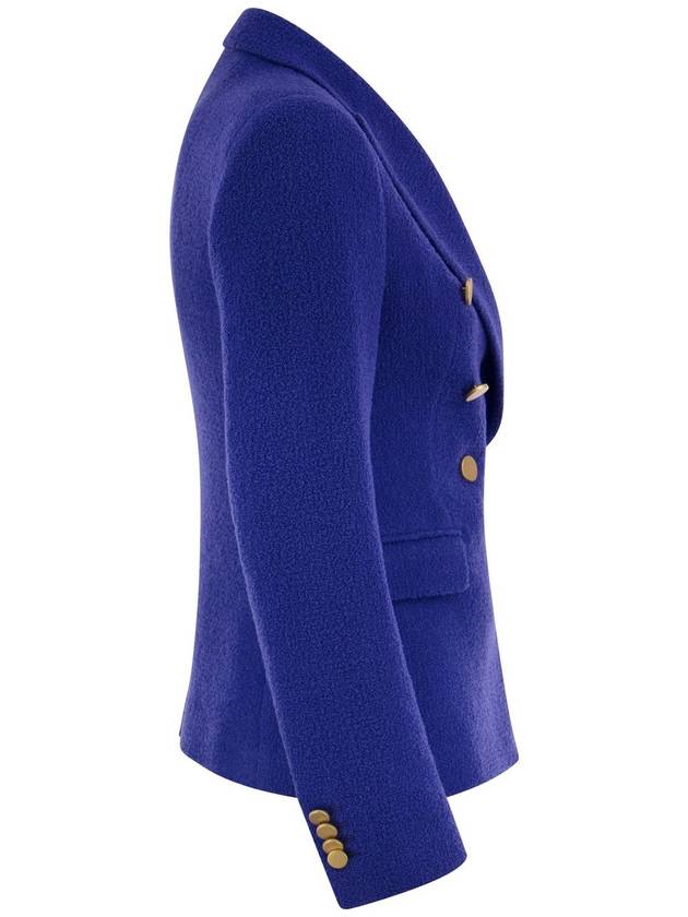 ALICYA - Double-breasted terry blazer - TAGLIATORE - BALAAN 3