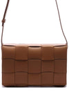 Intrecciato Cassette Cross Bag Caramel - BOTTEGA VENETA - BALAAN 3