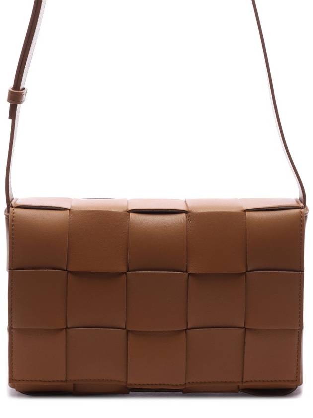 Intrecciato Cassette Cross Bag Caramel - BOTTEGA VENETA - BALAAN 2