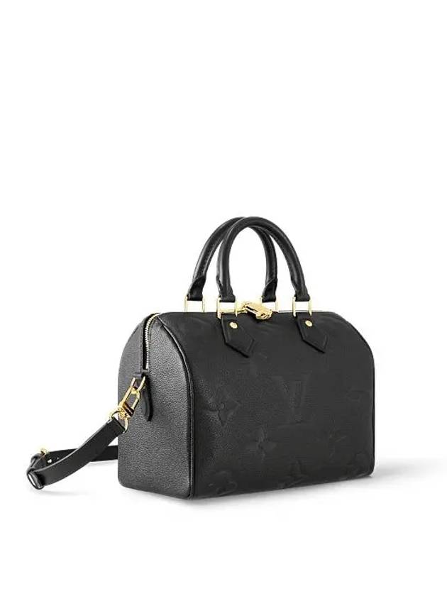 Speedy Bandouliere 25 Monogram Tote Bag Black - LOUIS VUITTON - BALAAN 3