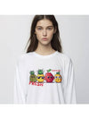 OHP AIDAEVE Fresh Fruit Basic Long Sleeve T Shirt - ONEHUNDREDPERCENT - BALAAN 2