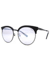 Eyewear Round Frame Sunglasses Black - S.T. DUPONT - BALAAN 2