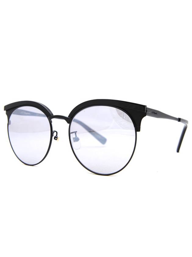 Eyewear Round Frame Sunglasses Black - S.T. DUPONT - BALAAN 2