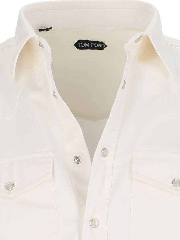 Tom Ford Shirts White - TOM FORD - BALAAN 3