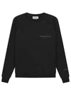 Essentials Summer Core Logo Sweatshirt Black - FEAR OF GOD - BALAAN 1