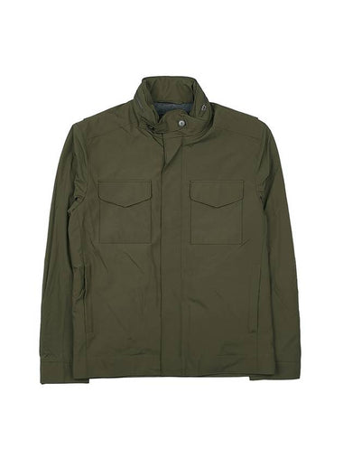 Traveler Windmate Bomber Jacket Green - LORO PIANA - BALAAN 1