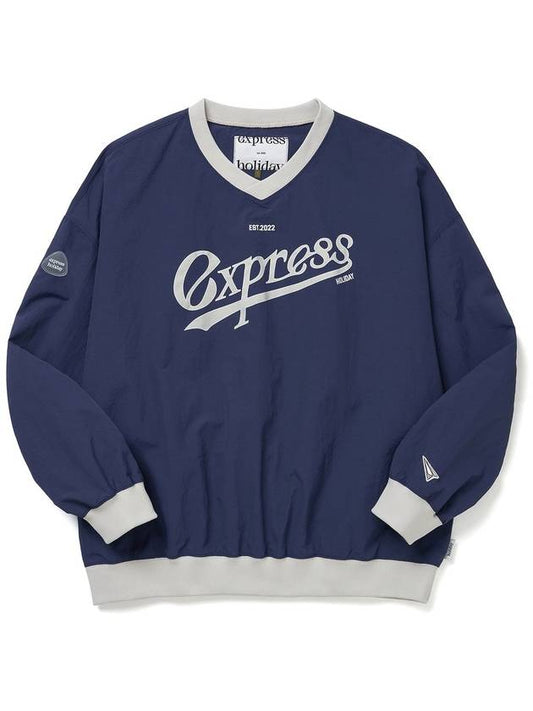 Express Holiday Authentic Nylon Pullover Navy - EXPRESSHOLIDAY - BALAAN 2