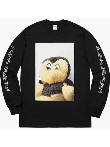 18FW Mike Kelley Ahh Youth Long Sleeve TShirt Black Mike Kelley Ahh Youth L S T Shirt Black - SUPREME - BALAAN 1