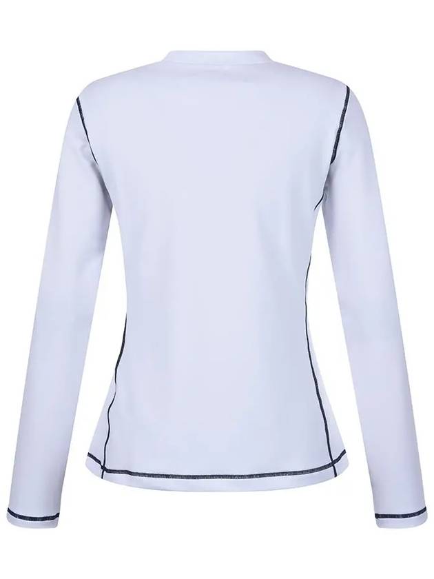 Mockneck slim jersey inner t-shirt MW3SE068WHT - P_LABEL - BALAAN 3