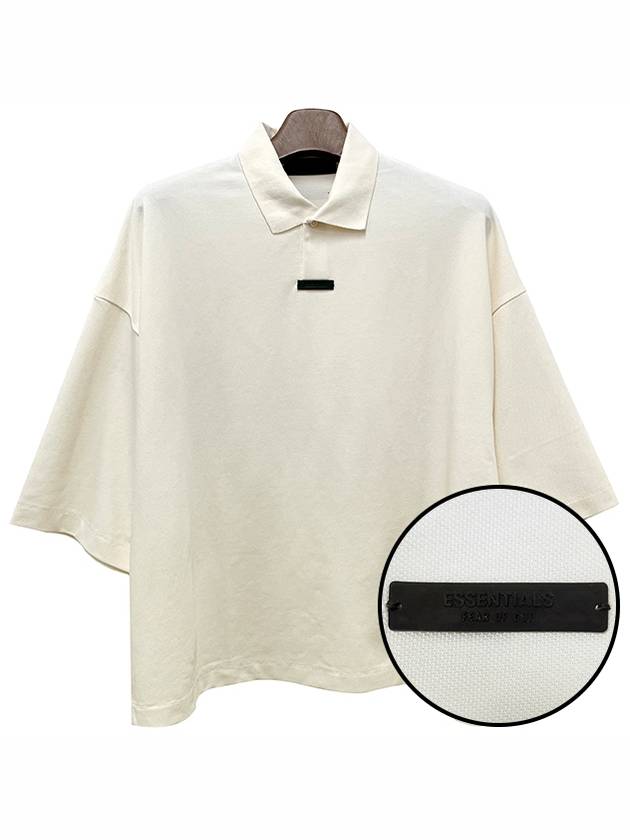 Essentials Cotton Polo Shirt Shell - FEAR OF GOD ESSENTIALS - BALAAN 2