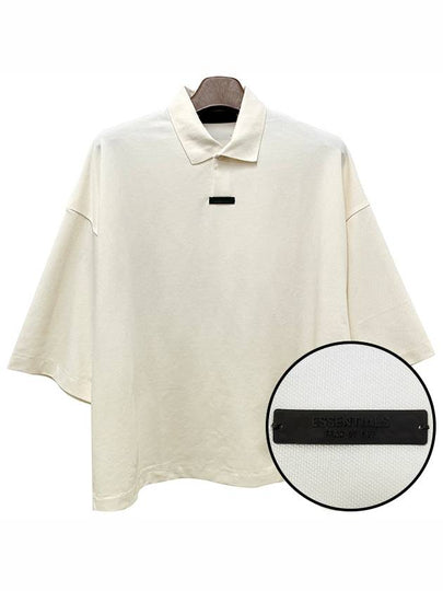 Essentials Cotton Polo Shirt Shell - FEAR OF GOD ESSENTIALS - BALAAN 2