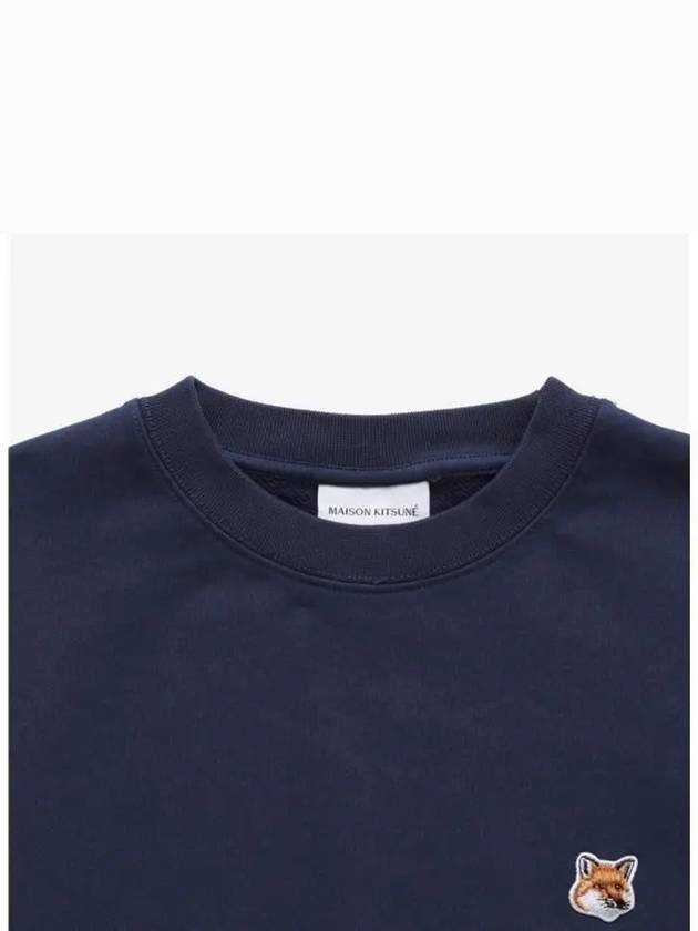 Fox Head Patch Regular Sweatshirt Midnight Blue - MAISON KITSUNE - BALAAN 4