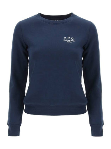 Skye Logo Sweatshirt Dark Navy - A.P.C. - BALAAN 1