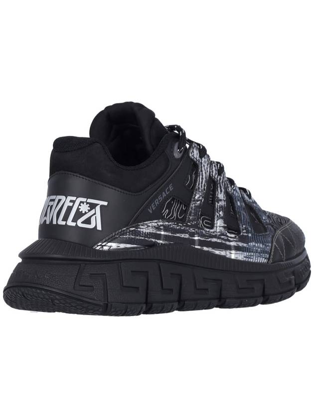 Trigreca low-top sneakers black - VERSACE - BALAAN 5