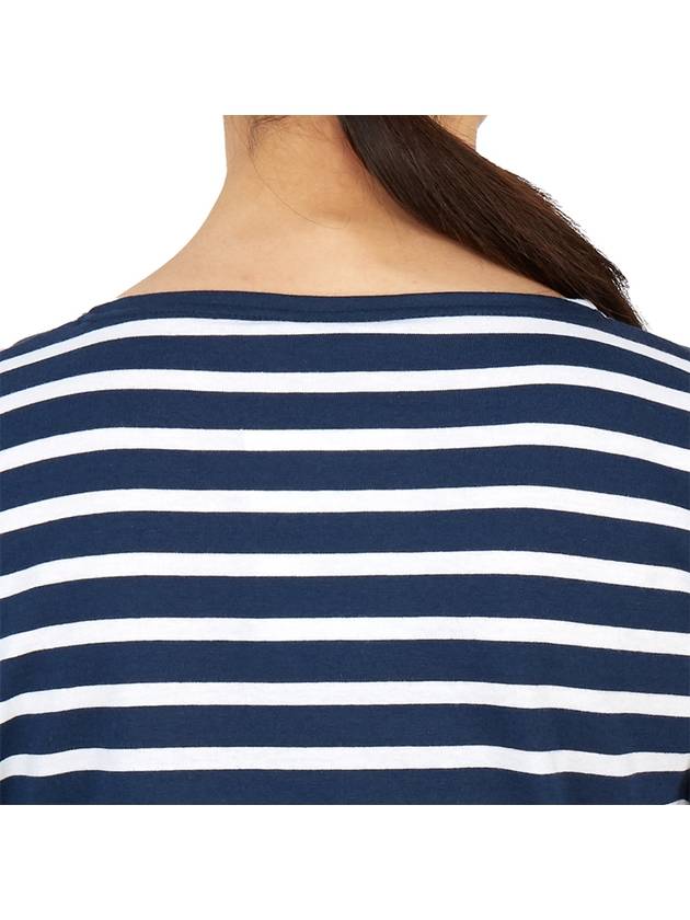 Galathee Striped Sailor Long Sleeve T-Shirt Marine Neju - SAINT JAMES - BALAAN 8