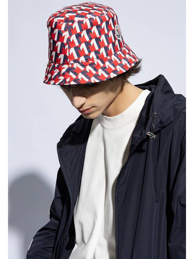 Moncler Reversible Bucket Hat, Men's, Navy Blue - MONCLER - BALAAN 3