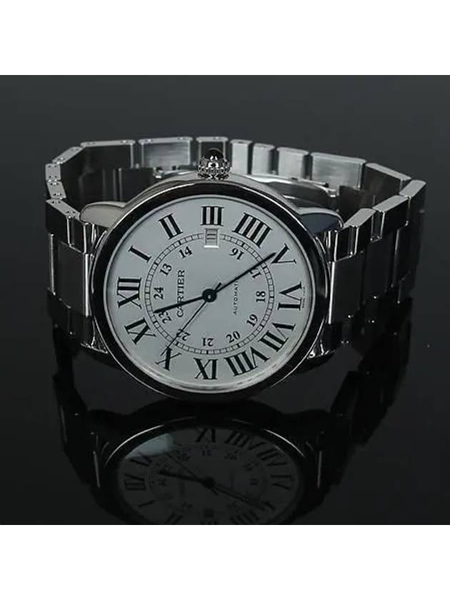 W6701011 Ronde Solo XL Automatic Steel Men s Watch - CARTIER - BALAAN 2