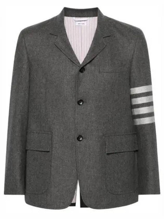 4 Bar Stripe Single Breasted Blazer MJU558AF0666 - THOM BROWNE - BALAAN 2